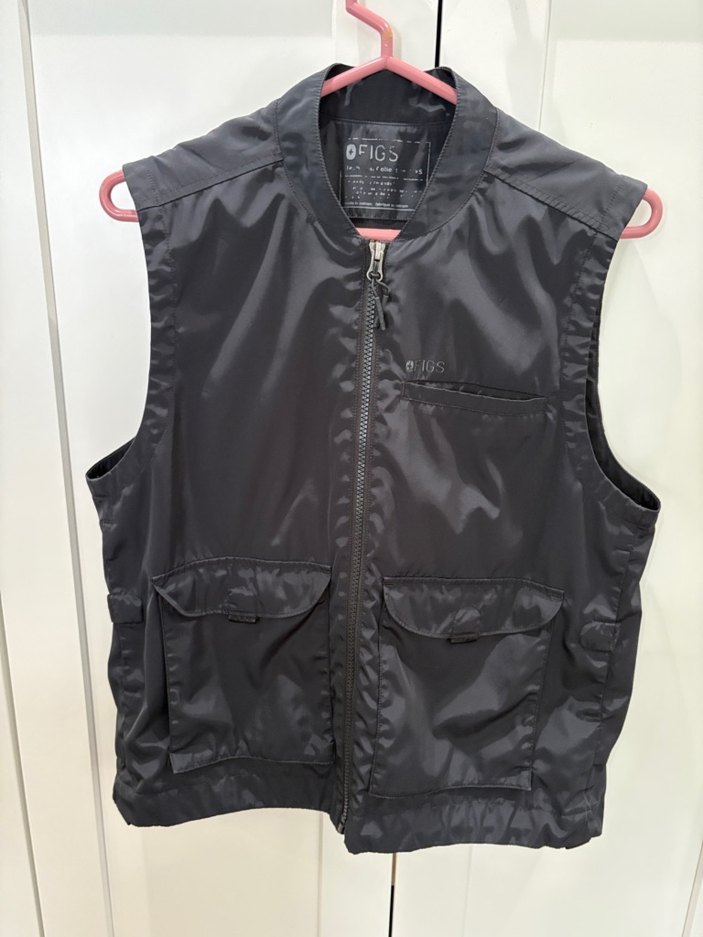 Fig Technical Collection Utility Womens Black Vest, Size X-Small